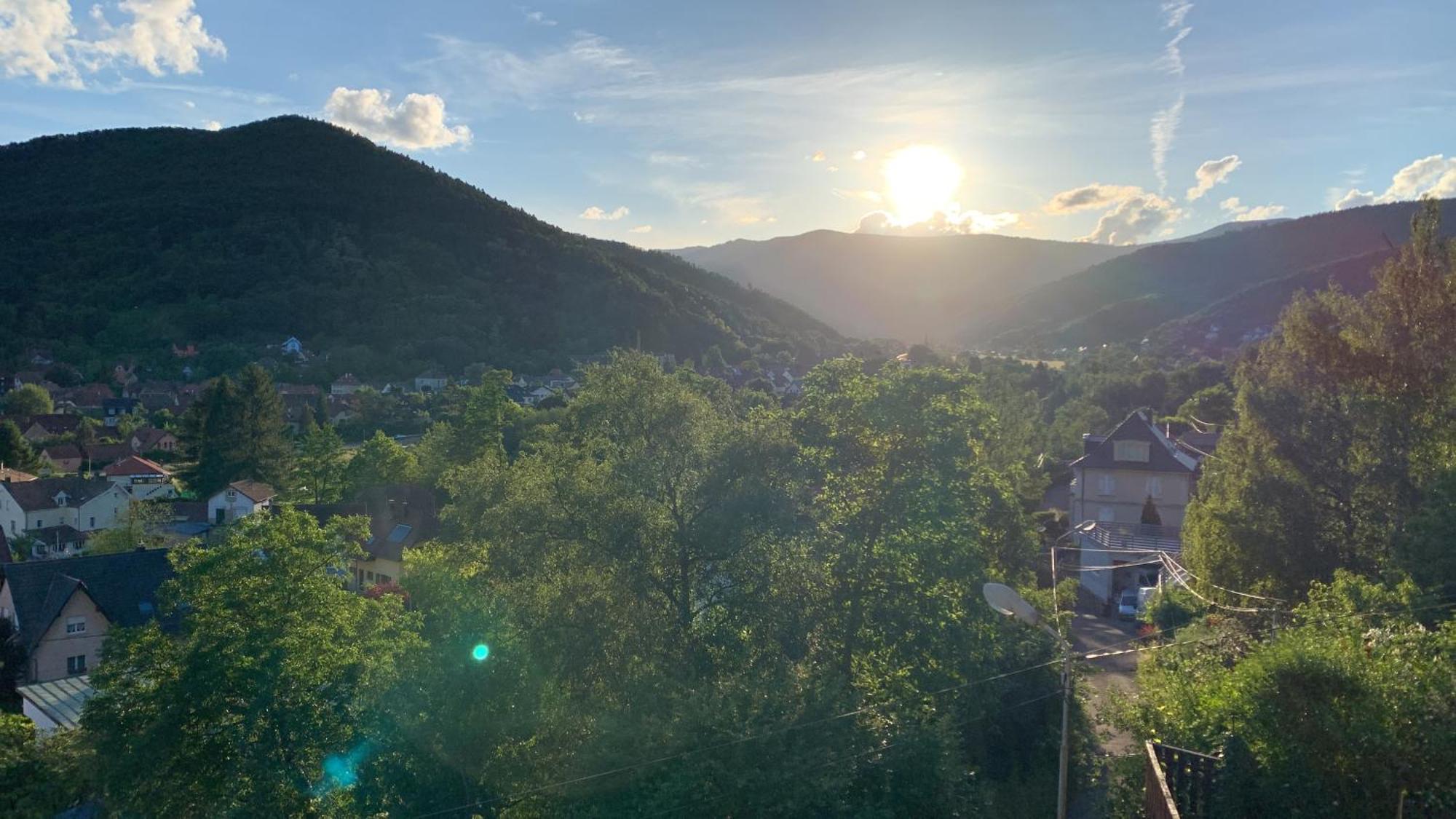 Au Reposoir - Vue Sur La Montagne Lejlighed Buhl Eksteriør billede